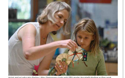 Weaving Peace Together at Connect the Dots Art Studio